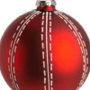 Sale  Weihnachtskugel Denia rot / weiß D 10 cm Weihnachtskugeln & -Anhänger