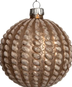 Online Weihnachtskugel Danna kupfer / weiß D 8 cm Weihnachtskugeln & -Anhänger