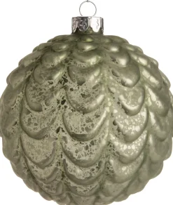 Best  Weihnachtskugel Darla grün D 10 cm Weihnachtskugeln & -Anhänger