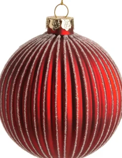 New  Weihnachtskugel Dyna rot D 8 cm Weihnachtskugeln & -Anhänger