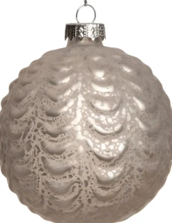 Outlet  Weihnachtskugel Darla silber D 8 cm Weihnachtskugeln & -Anhänger