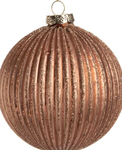 Best  Weihnachtskugel Debra kupfer D 10 cm Weihnachtskugeln & -Anhänger