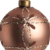  Weihnachtskugel Elora hellbraun D 8 cm Weihnachtskugeln & -Anhänger