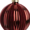 Sale  Weihnachtskugel Everly dunkelrot D 8 cm Weihnachtskugeln & -Anhänger