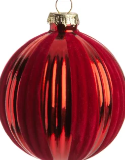 Sale  Weihnachtskugel Everly rot D 8 cm Weihnachtskugeln & -Anhänger