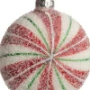 Discount  Weihnachtskugel Elvia weiß / rot D 10 cm Weihnachtskugeln & -Anhänger