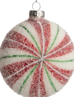 Discount  Weihnachtskugel Elvia weiß / rot D 10 cm Weihnachtskugeln & -Anhänger