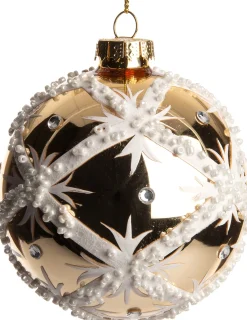 Online  Weihnachtskugel Fanni gold D 8 cm Weihnachtskugeln & -Anhänger