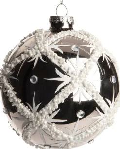 Sale  Weihnachtskugel Fanni silber D 10 cm Weihnachtskugeln & -Anhänger