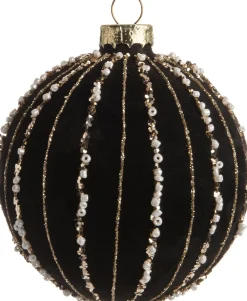 Online  Weihnachtskugel Inola dunkelblau D 8 cm Weihnachtskugeln & -Anhänger