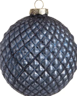 Online  Weihnachtskugel James blau D 10 cm Weihnachtskugeln & -Anhänger