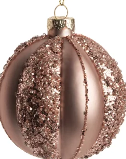 New  Weihnachtskugel Jayne rosa D 8 cm Weihnachtskugeln & -Anhänger