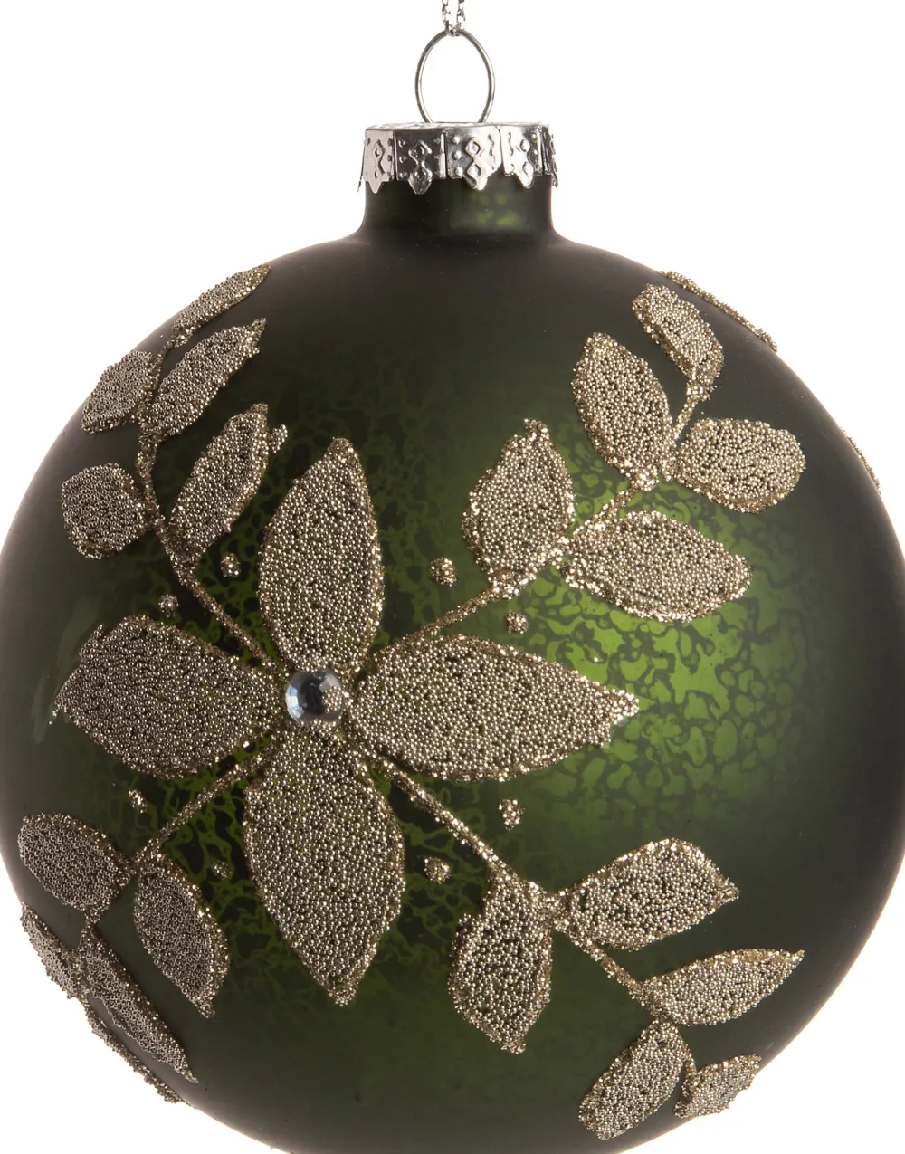 Weihnachtskugel Judie grün D 10 cm Weihnachtskugeln & -Anhänger