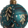 Hot  Weihnachtskugel Joya blau D 8 cm Weihnachtskugeln & -Anhänger
