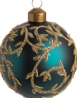 Online  Weihnachtskugel Joya blau D 8 cm Weihnachtskugeln & -Anhänger