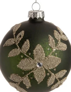 Online  Weihnachtskugel Judie grün D 8 cm Weihnachtskugeln & -Anhänger