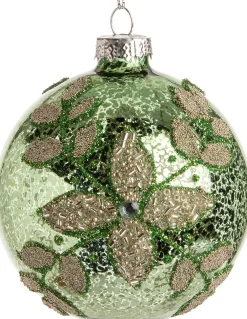 Clearance  Weihnachtskugel Judie grün D 8 cm Weihnachtskugeln & -Anhänger