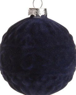 Hot  Weihnachtskugel Jiselle dunkelblau D 8 cm Weihnachtskugeln & -Anhänger