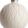 Best  Weihnachtskugel krul Viana weiß D 8 cm Weihnachtskugeln & -Anhänger
