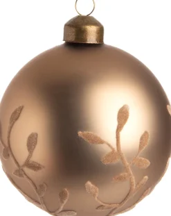 Clearance  Weihnachtskugel Kylie gold D 8 cm Weihnachtskugeln & -Anhänger