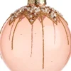  Weihnachtskugel Kenda rosa / semitransparent D 8 cm Weihnachtskugeln & -Anhänger