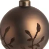 Discount  Weihnachtskugel Kylie dunkelbraun D 8 cm Weihnachtskugeln & -Anhänger