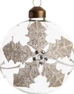 Outlet  Weihnachtskugel Livia transparent D 8 cm Weihnachtskugeln & -Anhänger
