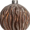 Discount  Weihnachtskugel Lorah kupfer / weiß D 8 cm Weihnachtskugeln & -Anhänger