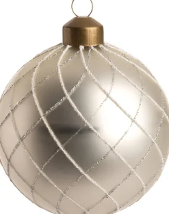 Online  Weihnachtskugel Lily transparent D 8 cm Weihnachtskugeln & -Anhänger