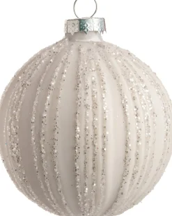 New  Weihnachtskugel Lily gold D 8 cm Weihnachtskugeln & -Anhänger