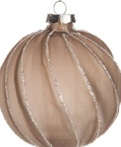 Discount  Weihnachtskugel Marty braun D 10 cm Weihnachtskugeln & -Anhänger