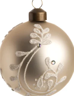 Outlet  Weihnachtskugel Marty braun D 10 cm Weihnachtskugeln & -Anhänger