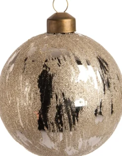 Discount  Weihnachtskugel Neda grau D 8 cm Weihnachtskugeln & -Anhänger