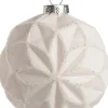 Sale  Weihnachtskugel Odelia Rauten weiß D 8 cm Weihnachtskugeln & -Anhänger