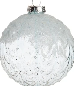 Discount  Weihnachtskugel oval Netty blau D 10 cm Weihnachtskugeln & -Anhänger