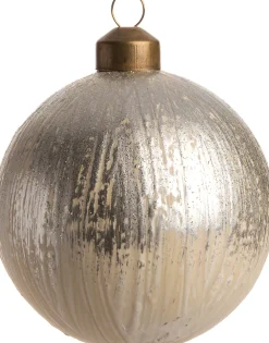 Discount  Weihnachtskugel Phebe silber D 8 cm Weihnachtskugeln & -Anhänger