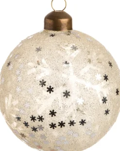 Sale  Weihnachtskugel Ruby weiß D 8 cm Weihnachtskugeln & -Anhänger