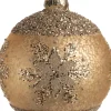 Discount  Weihnachtskugel Tilly gold D 10 cm Weihnachtskugeln & -Anhänger