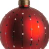 Clearance  Weihnachtskugel Tania rot D 8 cm Weihnachtskugeln & -Anhänger