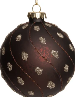 Clearance  Weihnachtskugel Tori braun D 8 cm Weihnachtskugeln & -Anhänger