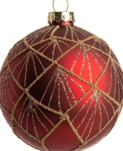 Sale  Weihnachtskugel Vicki rot D 8 cm Weihnachtskugeln & -Anhänger