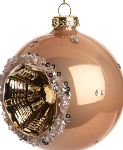 Best  Weihnachtskugel Zilla kupfer D 8 cm Weihnachtskugeln & -Anhänger