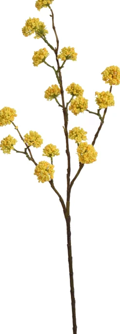 Clearance Jasaco Kunstzweig Callicarpa gelb 70 cm Kunstblumen