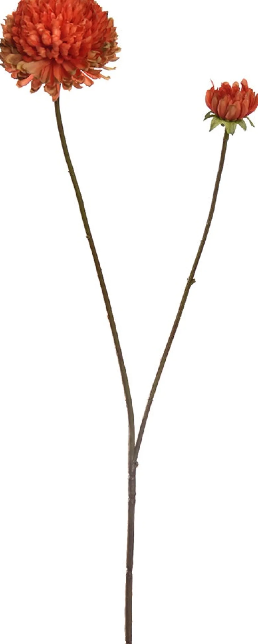 Hot Jasaco Pure Kunstblume Chrysantheme 63 cm orange Kunstblumen