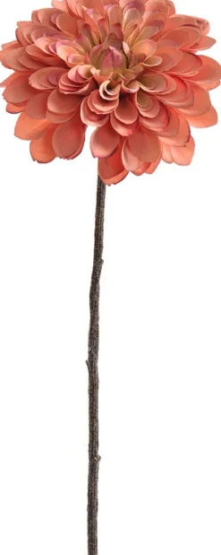 Outlet Jasaco Pure Kunstblume Dahlie 56 cm orange Kunstblumen