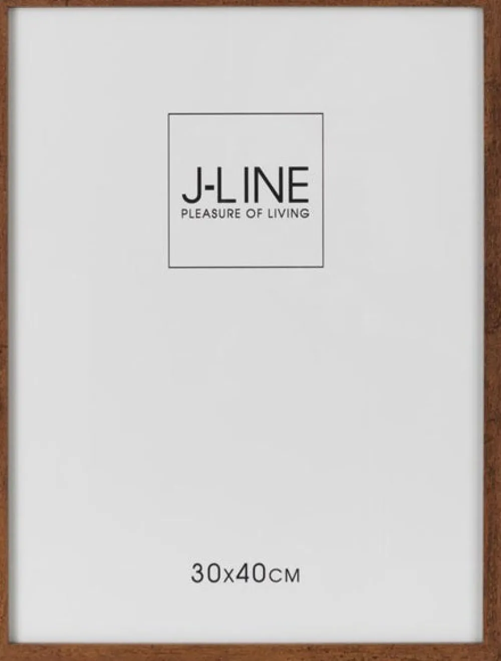 Clearance J-Line Bilderrahmen Govert braun 31,5 x 1,5 x 41,5 cm Bilderrahmen