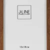 Outlet J-Line Bilderrahmen Govert braun 15 x 1,5 x 20 cm Bilderrahmen