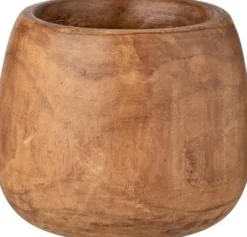Discount J-Line Blumentopf Charlotte braun D 27 H 21 cm Blumentöpfe & Pflanzgefäße|Blumentöpfe