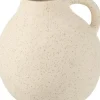Discount J-Line Vase Krug beige 15 x 14,5 x 15 cm Vasen & Krüge|Blumentöpfe & Pflanzgefäße