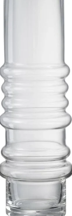 New J-Line Vase Maurice transparent D 9,5 H 30 cm Vasen & Krüge|Blumentöpfe & Pflanzgefäße